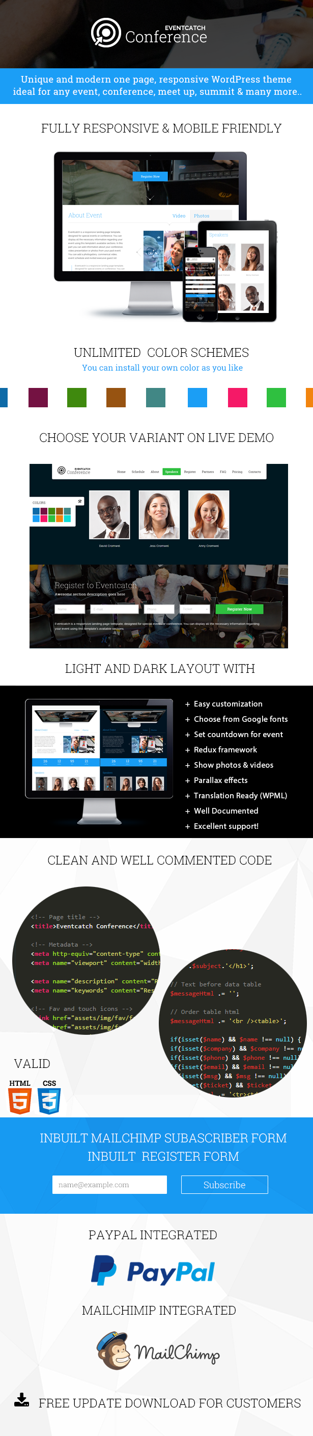 Eventcatch - Event & Conference WP theme - 1